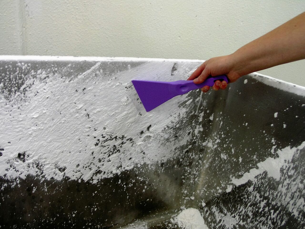 Spatola in plastica ESD - 75 x 250 mm